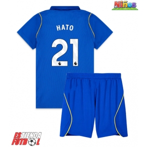 Chelsea Jorrel Hato #21 Primera Equipación Niños 2026-27 Manga Corta (+ Pantalones cortos)